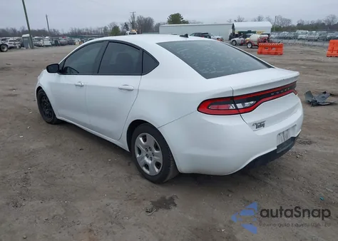 2014 Dodge Dart Se from USA, damaged, VIN 1C3CDFAAXED770481